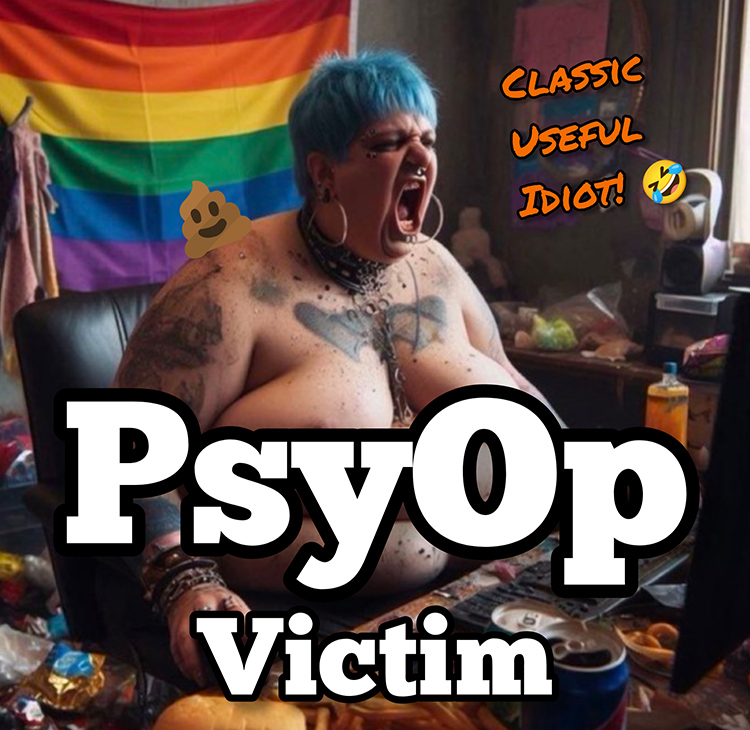 Classic American Female PsyOp Victim