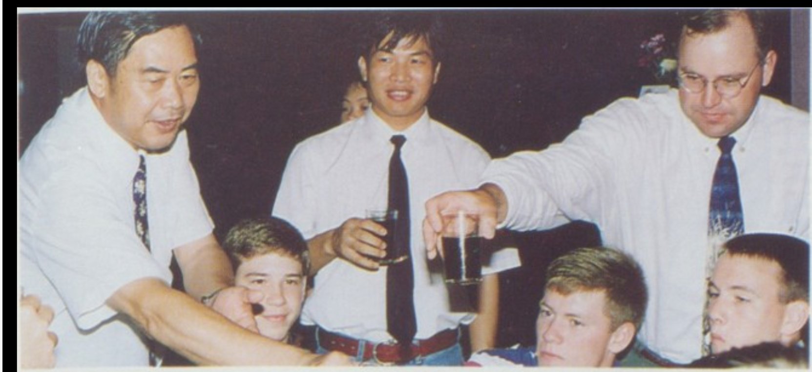 Tim Walz likes to commingle with communists & "entertain" young male students at the school